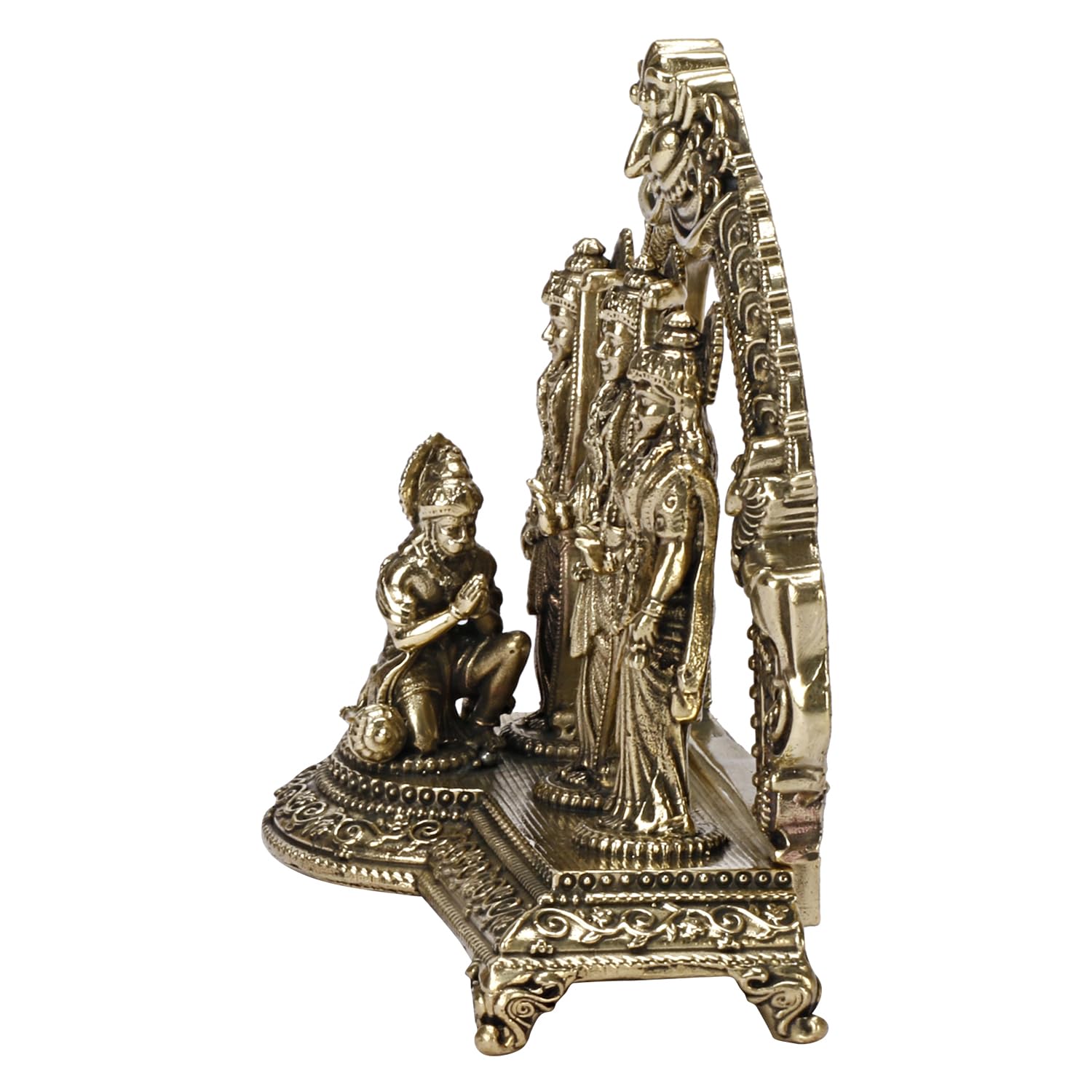 brass 4" ram darbar for home temple/ office/ gift item